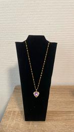 Roestvrij staal ketting! Prachtig, Overige materialen, Met strass, Ophalen of Verzenden, Zo goed als nieuw