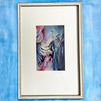 1936 Gesigneerd Nederlandse Expressionistische Schilderij, Ophalen of Verzenden, Gelezen, Schilder- en Tekenkunst