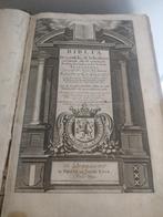 Antieke Statenbijbel 1730 gebroeders Keur Originele band, Antiek en Kunst, Antiek | Boeken en Bijbels, Ophalen of Verzenden