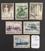 POSTZEGELS  NEDERLAND  1950, Ophalen of Verzenden, Na 1940, Gestempeld