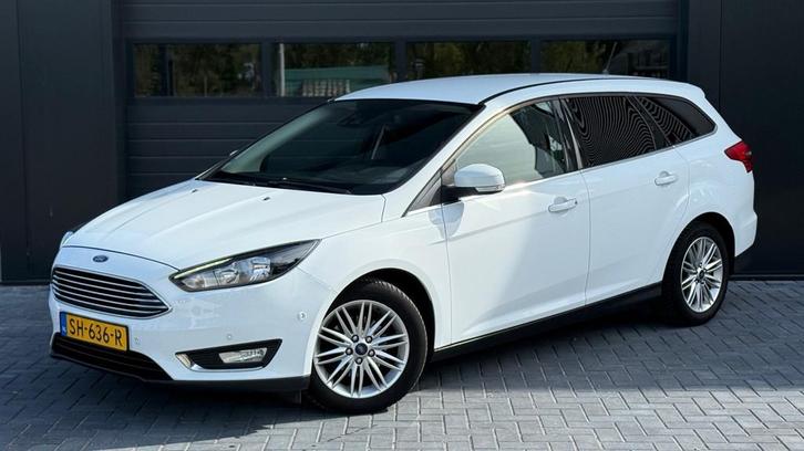 Ford Focus Wagon 1.0 Titanium | Camera | Keyless | Trekhaak, Auto's, Ford, Bedrijf, Te koop, Focus, ABS, Achteruitrijcamera, Airbags