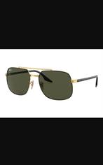 zonnebril Ray-Ban rb3699 goud-groen, Zonnebril, Ophalen of Verzenden, Zo goed als nieuw, Ray-Ban