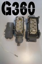 Harting 6 polige connector set 16 Ampere, Gebruikt, HARTING Stiftung & Co. KG, Ophalen of Verzenden, De@HARTING.com