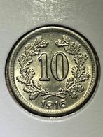 Oostenrijk, 10 Heller 1916 vrijwel UNC, Oostenrijk, Losse munt, Verzenden