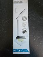 Ledlamp met draadloze telefoon oplader, Ophalen of Verzenden, Zo goed als nieuw, Rvs, Klink of Kruk