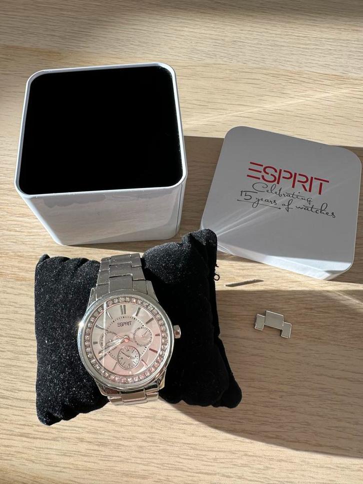 Esprit Dameshorloge - Stijlvol en Elegant, Sieraden, Tassen en Uiterlijk, Horloges | Dames, Zo goed als nieuw, Polshorloge, Esprit