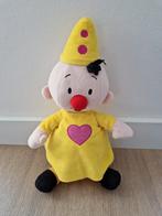 Knuffel Bumba Studio 100 clown 28 cm geel roze hartje K8728, Ophalen of Verzenden, Zo goed als nieuw, Overige typen