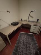 Gispen hoek bureau, Huis en Inrichting, Bureaus, Ophalen, Gebruikt, Bureau