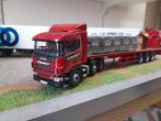 Scania met stenen trailer met atlas kraan, Corgi, Ophalen of Verzenden, Bus of Vrachtwagen, Zo goed als nieuw