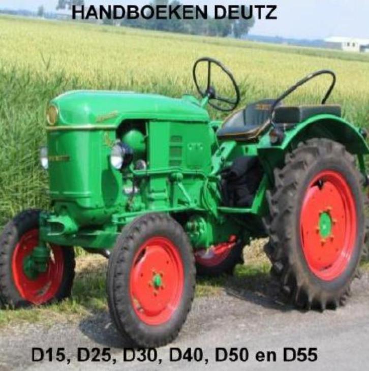 Boeken Deutz D15, D25, D30, D40, D50 en D55 op CD!, Boeken, Vervoer en Transport, Nieuw, Tractor en Landbouw, Ophalen of Verzenden