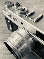 Zorki 4 met Jupiter 8 objectief + paraattas, Ophalen of Verzenden, Gebruikt, Spiegelreflex, Overige Merken