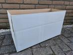 Restpartij kartonnen dozen, 60 x 24 x 20 cm, wit., Doe-het-zelf en Verbouw, Kratten en Dozen, Doos, 50 tot 75 cm, Ophalen of Verzenden