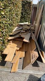 Gratis - 60 m2 esdoorn vloerdelen, Doe-het-zelf en Verbouw, Hout en Planken, Geïmpregneerd, Gebruikt, Minder dan 25 mm, Ophalen of Verzenden