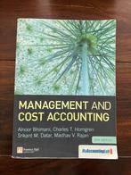 Management and cost accounting, Bhimani / Horngren /et al, Ophalen of Verzenden, Zo goed als nieuw, WO