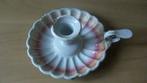 Emaille kaarsenstandaard / blaker, Antiek en Kunst, Curiosa en Brocante, Ophalen of Verzenden