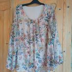 Tuniek dubbele stof maat xl xxl wijd vallend bloemen shirt, Kleding | Dames, Grote Maten, Ophalen of Verzenden, Nieuw, Blouse of Tuniek