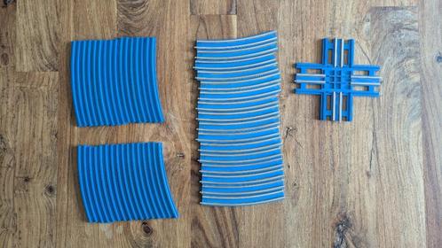 Vintage LEGO trein rails set blauw (electrisch 4,5v) 1970, Kinderen en Baby's, Speelgoed | Duplo en Lego, Zo goed als nieuw, Lego
