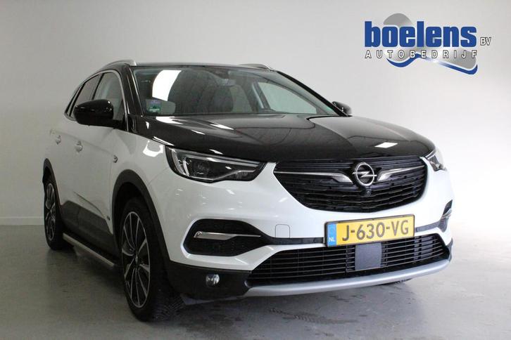 Opel Grandland X 1.6 Turbo Hybrid4 Ultimate | STOEL/VERW+KOE, Auto's, Opel, Bedrijf, Te koop, Grandland X, 360° camera, 4x4, ABS