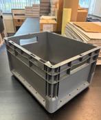 35x Opbergbox/ stapelbak grijs afmeting 40x30x22cm, Doe-het-zelf en Verbouw, Kratten en Dozen, Ophalen, Gebruikt, Minder dan 35 cm