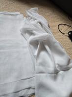 Nieuwe witte ( gordijn)stof te koop, Ophalen of Verzenden, Nieuw