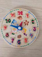Houten Klok Puzzel - Leerzaam Speelgoed, Ophalen of Verzenden, Gebruikt, Puzzelen