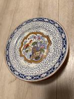 6 Chinese Porseleinen Borden Vogel & Bloem Motief, Antiek en Kunst, Antiek | Servies los, Ophalen of Verzenden