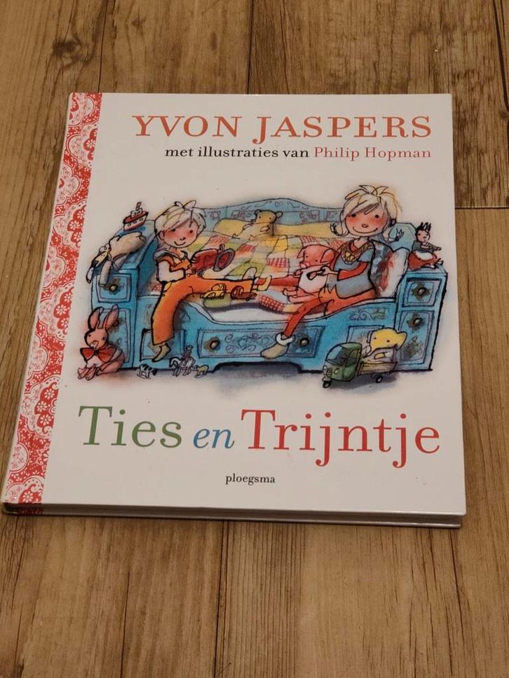 Ties en Trijntje - Yvon Jaspers, Boeken, Kinderboeken | Jeugd | onder 10 jaar, Zo goed als nieuw, Fictie algemeen, Ophalen of Verzenden