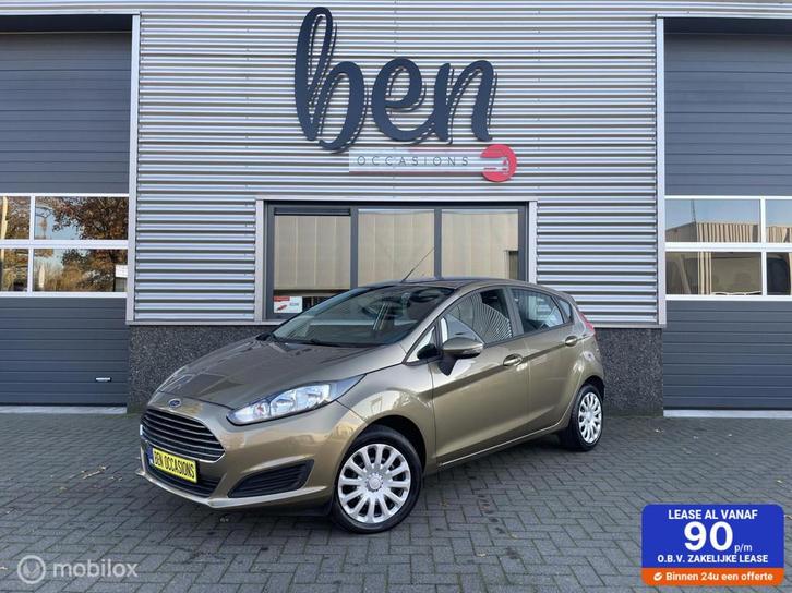 Ford Fiesta 1.0 Ambiente 5 Deurs Airco NAP TOPSTAAT!, Auto's, Ford, Bedrijf, Te koop, Fiësta, ABS, Airbags, Airconditioning, Alarm