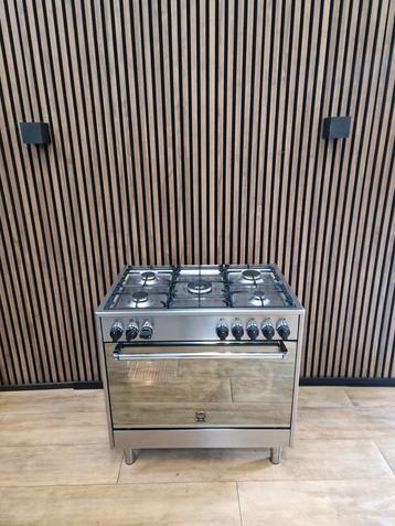 Prachtige Rvs Bertazonni 5-pits 90 cm breed (Gratis bezorgen beschikbaar voor biedingen