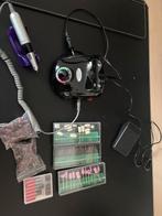 Nagelfrees met veel accessoires, Gebruikt, Zwart, Ophalen of Verzenden, Handen en Nagels