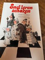 Snel leren schaken, Hobby en Vrije tijd, Ophalen of Verzenden, Zo goed als nieuw