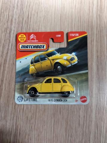 Matchbox 1970 citroen 2cv beschikbaar voor biedingen