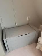 Woood Dennis speelgoedkist grijs grey wasb, Huis en Inrichting, Woonaccessoires | Kisten, Ophalen, Zo goed als nieuw, 50 tot 100 cm