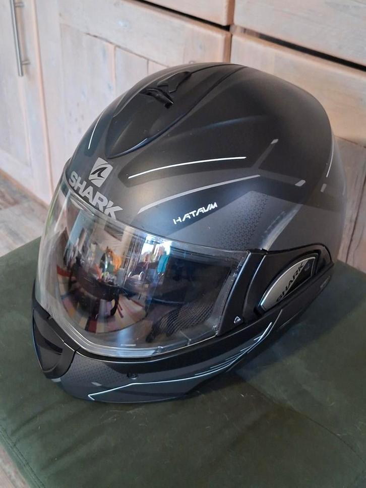 Systeemhelm Shark Evoline 3 maat xs, Motoren, Kleding | Motorhelmen, Systeemhelm, XS, Shark, Tweedehands, Ophalen of Verzenden