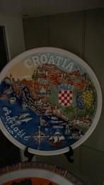 Grote wandbord Kroatië, Ophalen of Verzenden