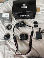 Canon R10 met accessoires, Audio, Tv en Foto, Fotocamera's Digitaal, Ophalen of Verzenden, Zo goed als nieuw, Canon