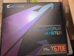 Moederbord Gigabyte X670E Aorus Master amd Ryzen, Ophalen of Verzenden, Zo goed als nieuw, DDR5, E-ATX