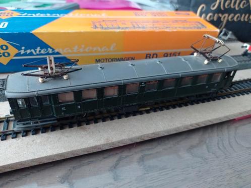 Roco NS blokkendoos motorwagen, 04189S, Hobby en Vrije tijd, Modeltreinen | H0, Gebruikt, Locomotief, Gelijkstroom, Roco, NS, Ophalen of Verzenden