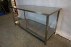 RVS horeca werktafel werkbank Tafel 180x70, Gebruikt, RVS Meubilair, Niet ingevuld, Niet ingevuld