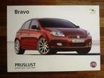 Fiat Bravo prijslijst (2007), Ophalen of Verzenden, Zo goed als nieuw, Overige merken