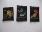 3 vintage kledingapplicaties, vogels, Ophalen of Verzenden, Nieuw, Overige typen