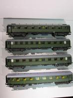liliput D-wagens HO  4 stuks  set 28-1, Gelijkstroom, Ophalen of Verzenden, Analoog, Liliput