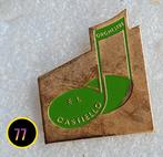 Pin Orchestre Castillo, Verzamelen, Speldjes, Pins en Buttons, Verzenden, Gebruikt