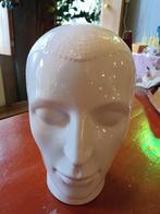 Vintage Porselein Mannequin Hoofd - Strak & Tijdloos, Overige materialen, Minder dan 50 cm, Minder dan 50 cm, Ophalen of Verzenden