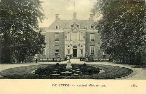 (377-627-023) De Steeg Kasteel Middachten, Verzamelen, Ansichtkaarten | Nederland, Gelderland, Verzenden