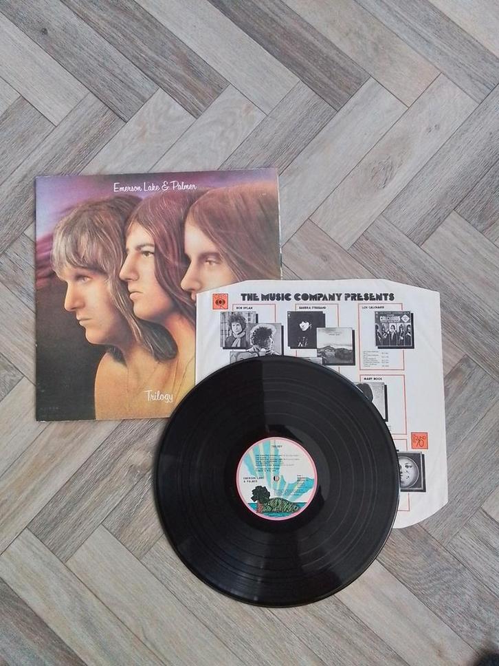 Emerson Lake & Palmer - Trilogy LP, Cd's en Dvd's, Vinyl | Overige Vinyl, Gebruikt, 12 inch, Ophalen of Verzenden