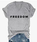 Freedom shirt, Ophalen, Nieuw, Korte mouw