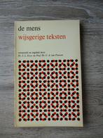 De mens wijsgerige teksten - Dr. S.L. Kwee & Prof. Dr. C.A, Ophalen, Gelezen