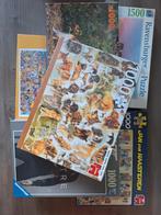 6 Puzzels - 1000+ Stukjes - Veel Puzzelplezier!, Ophalen of Verzenden, 500 t/m 1500 stukjes, Gebruikt, Legpuzzel