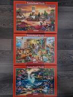 16 puzzels 1000-1500 stukjes., Ophalen, Gebruikt